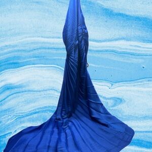 House of Harlow 1960 Vibrant Blue Dress